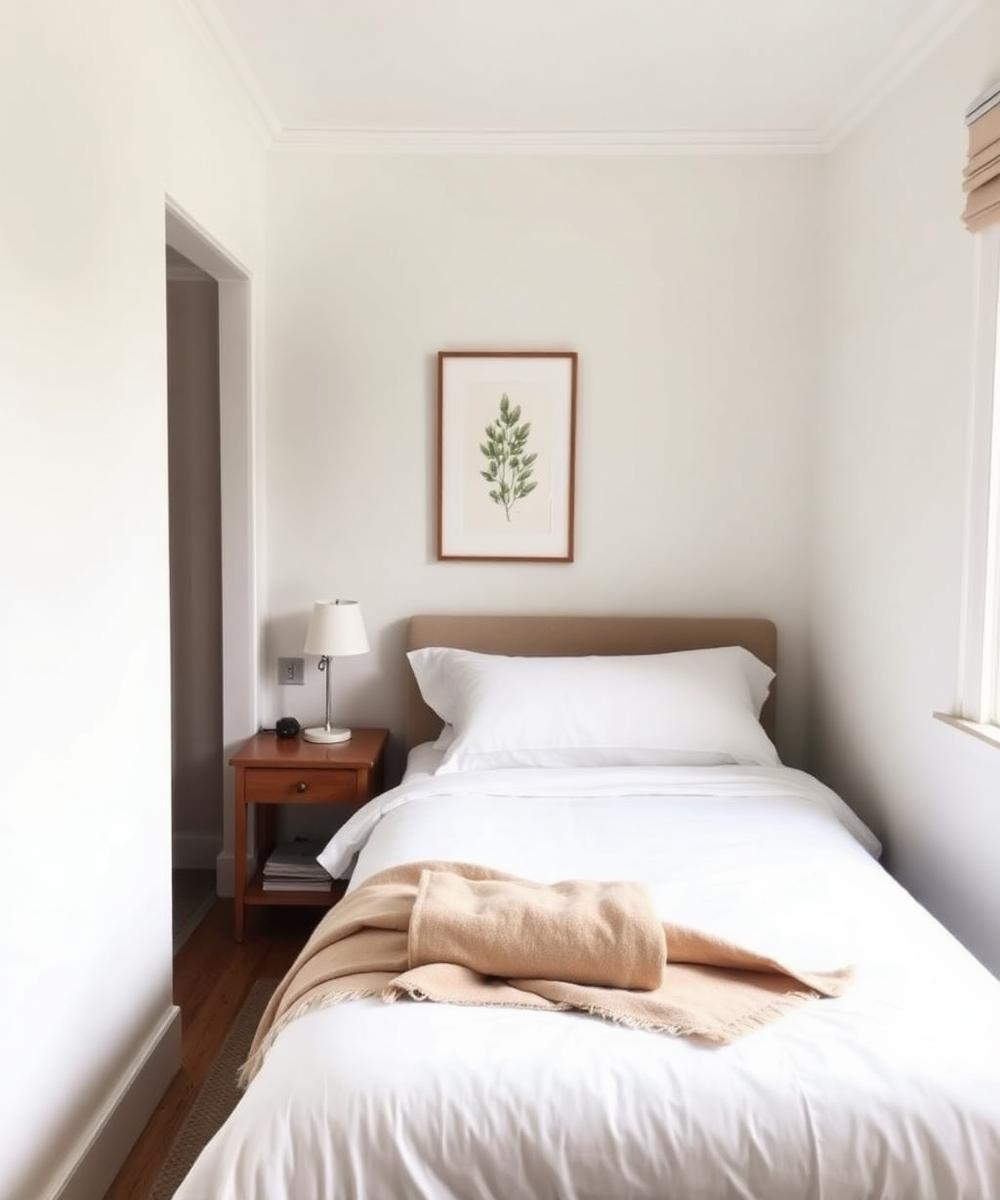 Boutique guest bedroom in a managed Kent property